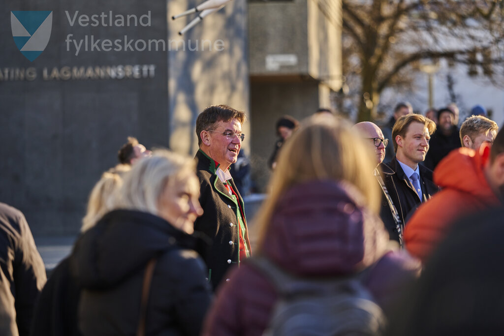 Biletet er frå markeringa av ferdig bybanelinje 2 til Fyllingsdalen 18. november 2022