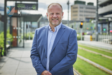 Prosjektdirektør Arve Tjønn Rinde i Bybanen Utbygging