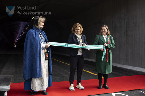 Kronstadtunnelen  åpningsdag