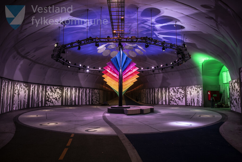 Solur i Fyllingsdalstunnelen 