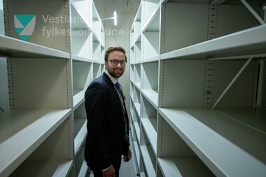 Opninga av nytt arkivbygg