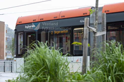 Linje 2 i trafikk  - Fyllingsdalen