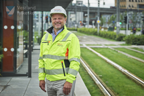 Prosjektdirektør Arve Tjønn Rinde i Bybanen Utbygging