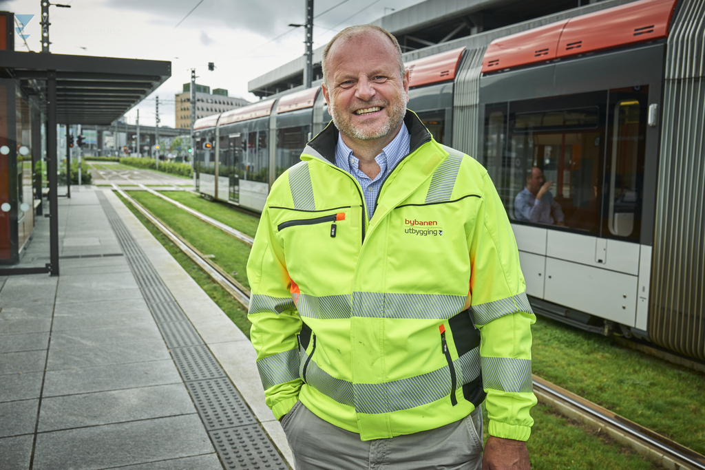 Prosjektdirektør Arve Tjønn Rinde i Bybanen Utbygging
