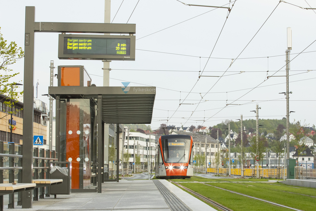 Linje 2 i trafikk  - Mindemyren