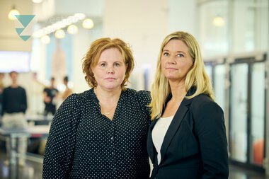 Hildegunn Hodneland og Gøril Hillersøy er mobbeombod for barnehagebarn og elevar i grunnskulen.