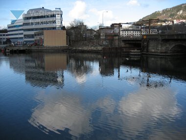 Ombygging av Gamle Nygårdsbo frå bilbru til bybanebru