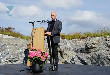 Opning av Bømlo fiskerihamn 21. juni 2024