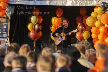 Biletet er frå markeringa av ferdig bybanelinje 2 til Fyllingsdalen 18. november 2022