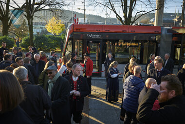 Ferdig bybane linje 2 Sentrum  - Fyllingsdalen 18. november 2022