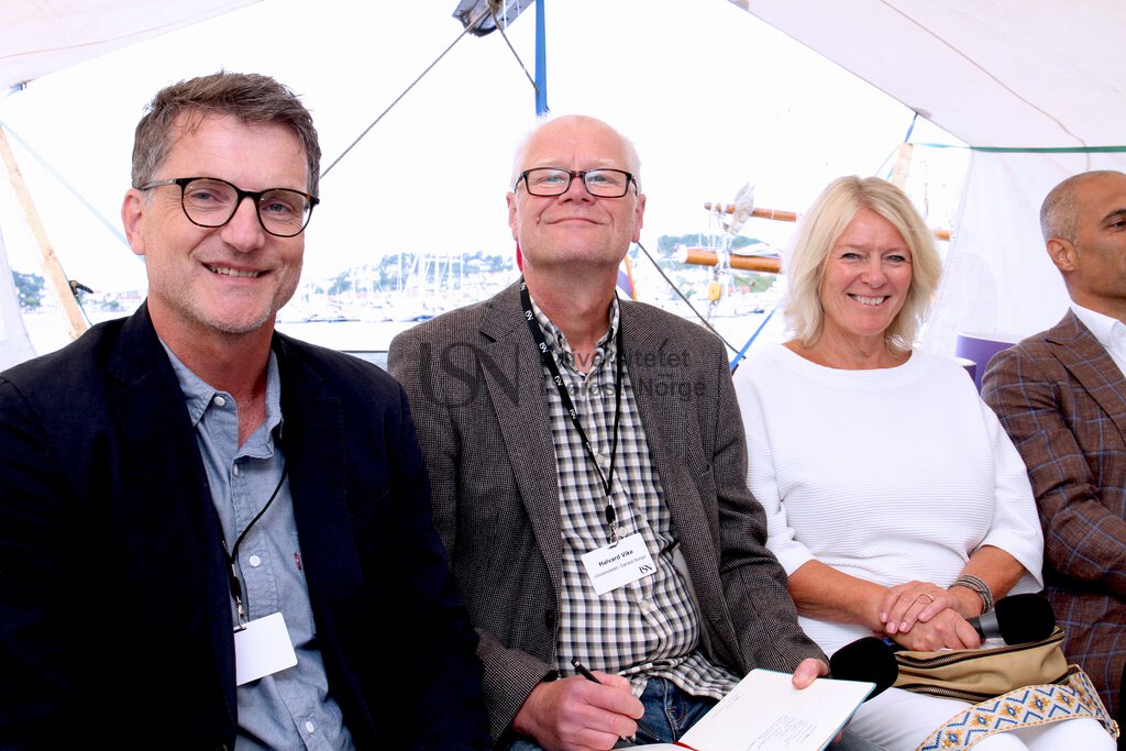 Arendalsuka 2024 – Ole Jacob Thomassen, Halvard Vike og Kristin Clemet