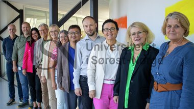 Samfunnskontakter, spesialrådgiverer og viserektor USN