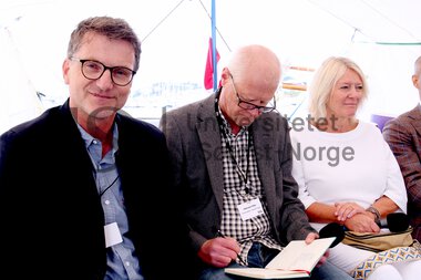 Arendalsuka 2024 – Ole Jacob Thomassen, Halvard Vike og Kristin Clemet
