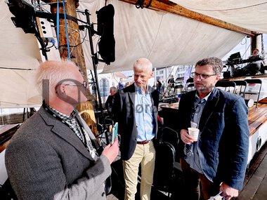 Arendalsuka 2024 – Halvard Vike,  Hans Christian Holte og Ole Jacob Thomassen