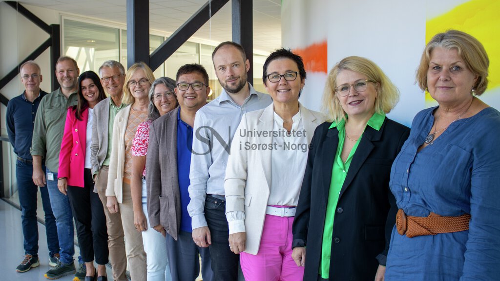 Samfunnskontakter, spesialrådgiverer og viserektor USN