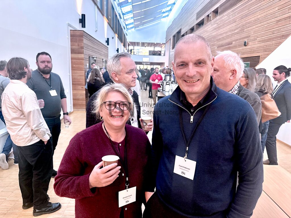 Christina Maria Bratli og Frank Pedersen