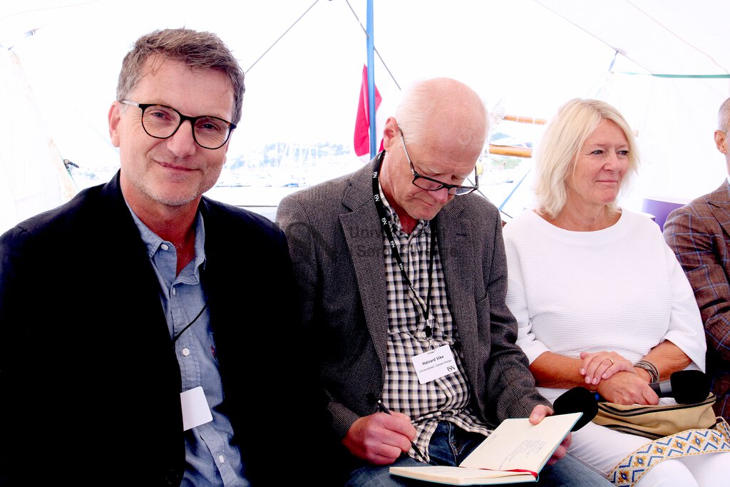 Arendalsuka 2024 – Ole Jacob Thomassen, Halvard Vike og Kristin Clemet