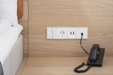 Detail shot Admiral rooms