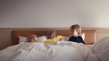 Children at the Admiral Hotel