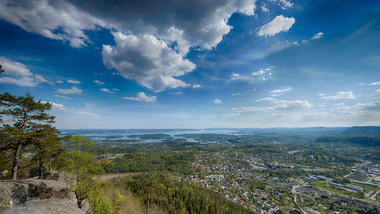 Utsikt over Bærum