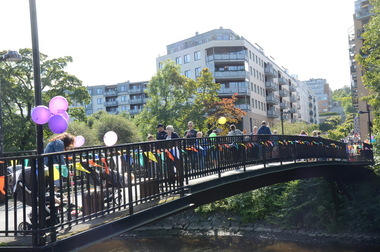 Byfest på Kinoveibroen