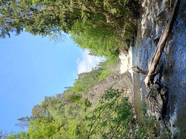 Foss ved Nordjordet, Lysakerelva