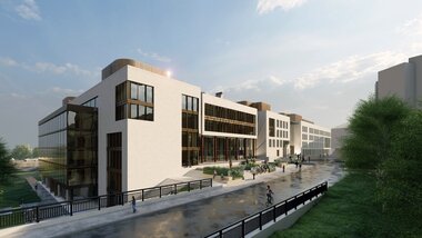 Den nye Kommunegården illustrasjon