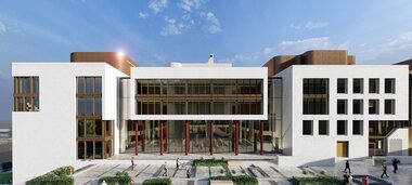 Den nye Kommunegården illustrasjon