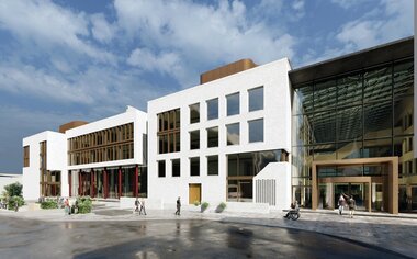 Den nye Kommunegården illustrasjon