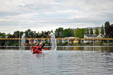 Kajakkpadling i Trondheim