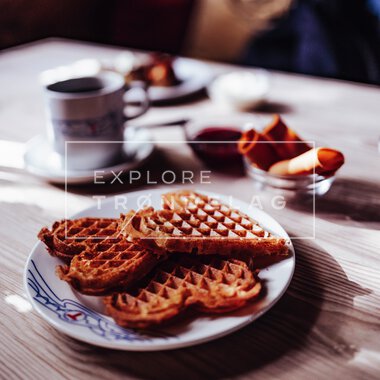 Vafler på Gjevilvasshytta