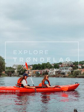 Kajakkpadling i Trondheim