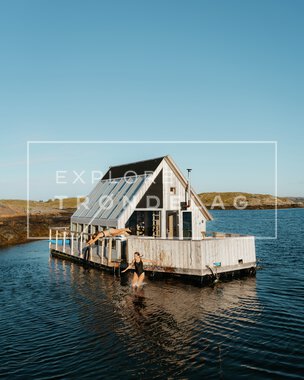 Den flytende suite på Hitra