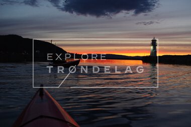 Kajakkpadling i Trondheim