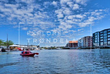 Kajakkpadling i Trondheim