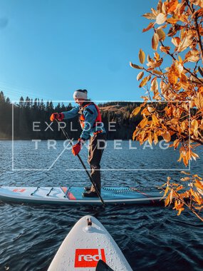SUP-padling i Trondheim