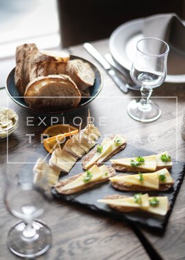 Restaurant “Traktørstedet Landstrykeren” på Hitra