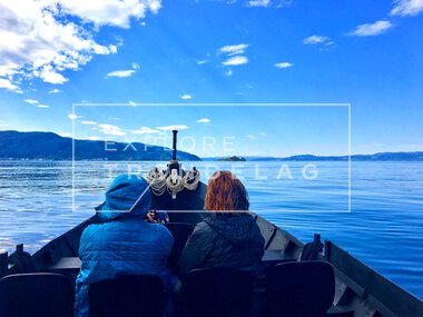 Båttur på Trondheimsfjorden