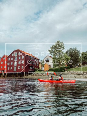Kajakkpadling i Trondheim