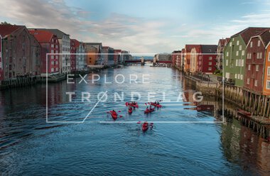 Kajakkpadling i Trondheim