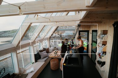 Den flytende suite på Hitra