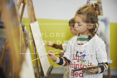 Verksted på Trondheim kunstmuseum