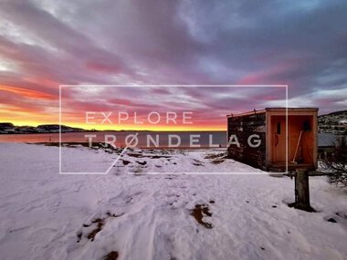 Badstu ved Stokkøya Sjøsenter