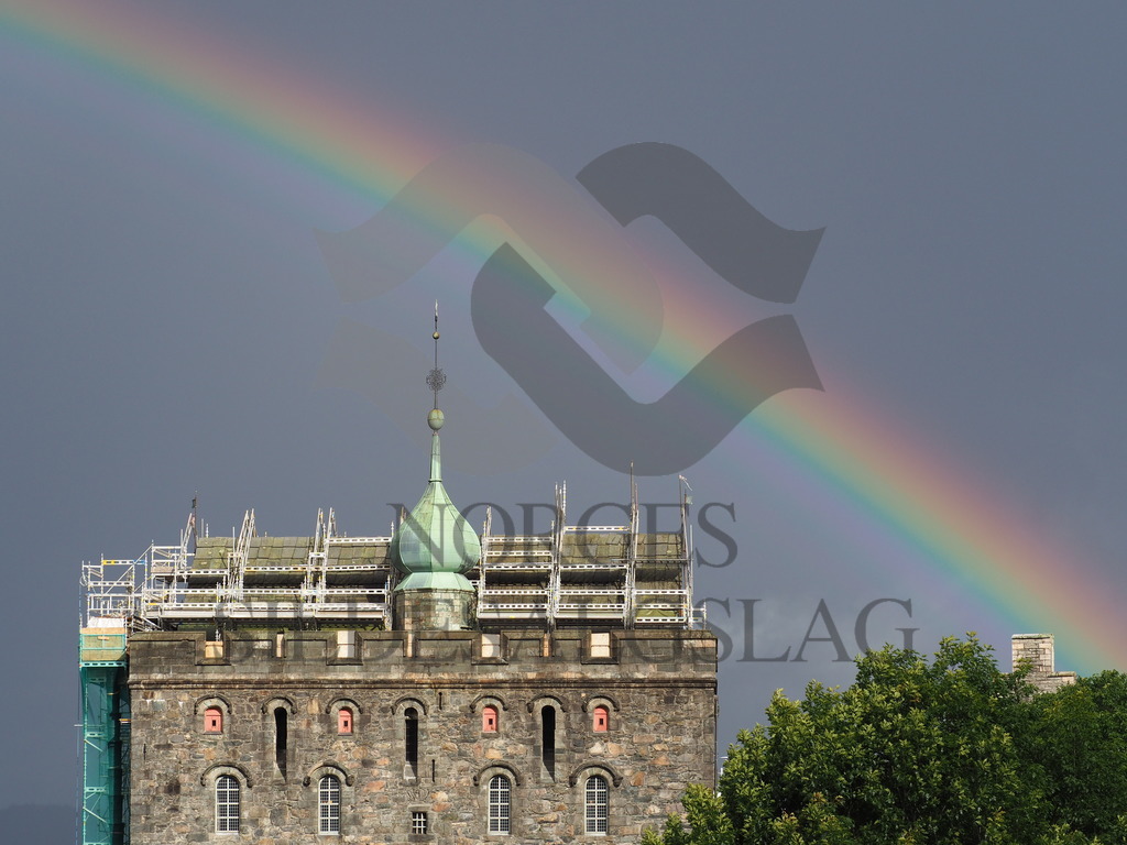 Regnbue i Bergen   