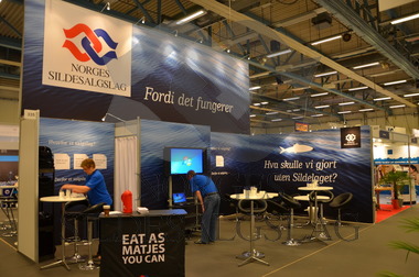 Nor-Fishing 2014 Sildelaget stand