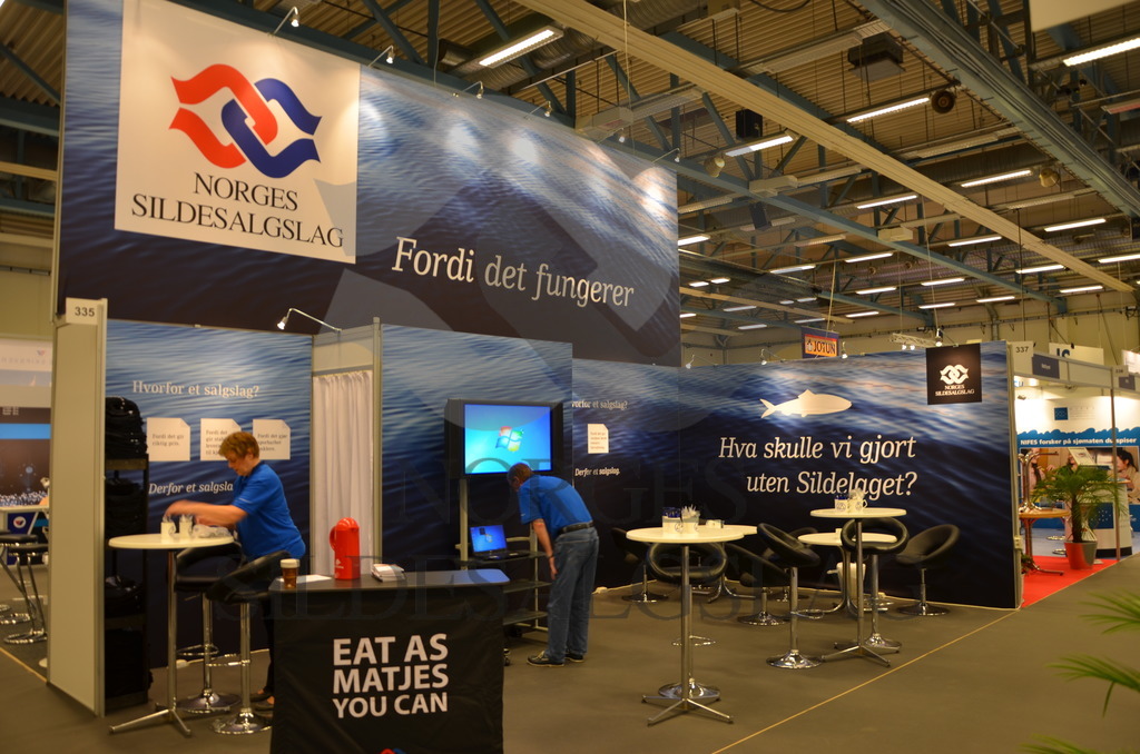 Nor-Fishing 2014 Sildelaget stand