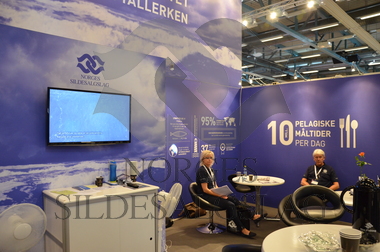 Sildelagets stand på Nor-Fishing 2016