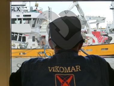 Orfjord losser ved Vikomar