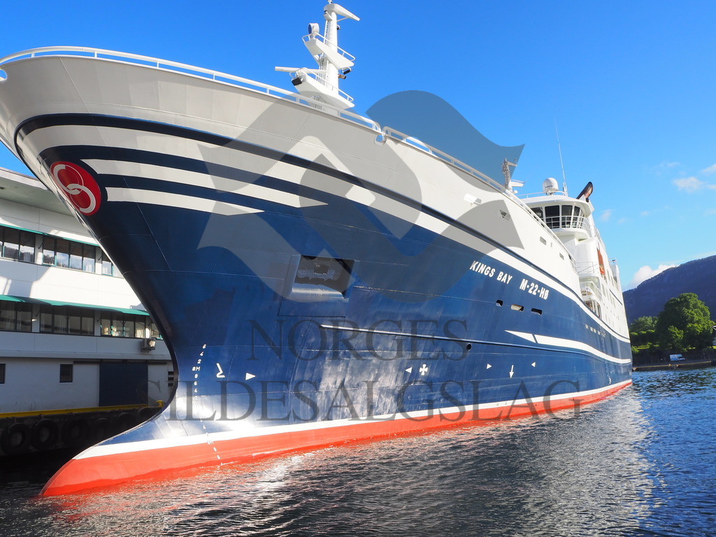 Kings Bay ved kai i Bergen     