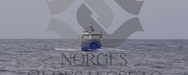 Åkerøy leter etter lodde i Barentshavet 2018